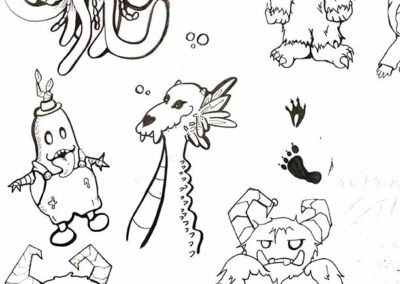 little-monsters-sketches